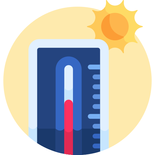 Thermometer free icon