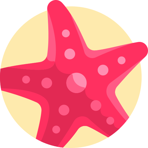 Estrella de mar icono gratis