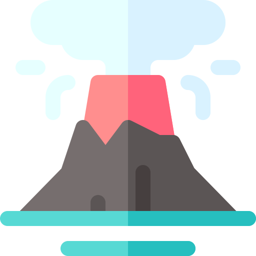volcan Icône gratuit volcan Icône gratuit