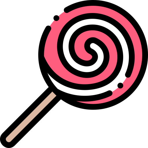 Lollipop Detailed Rounded Lineal color icon