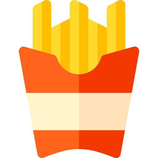 Francés fritas icono gratis