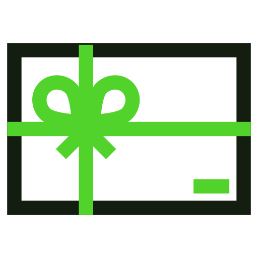 Подарочная карта бесплатно иконка