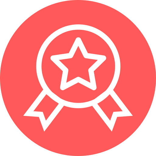 insignia de estrella icono gratis