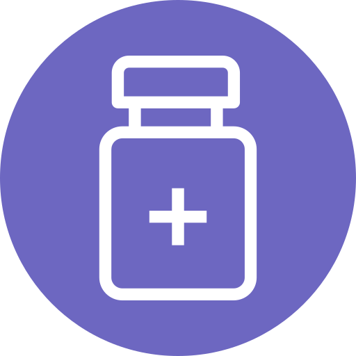 frasco médico icono gratis