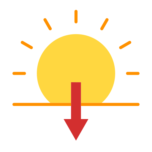 sonnenuntergang kostenlos Icon