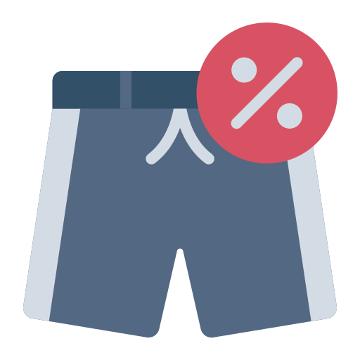 bermudas icono gratis