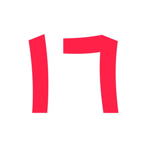 dieciséis icono gratis