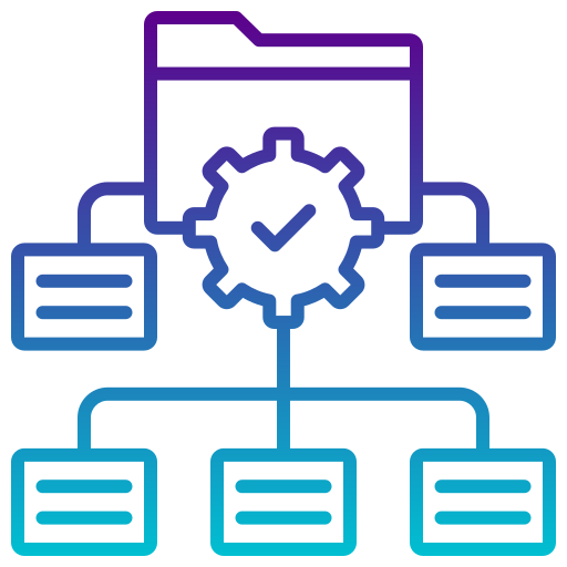 estructura de datos icono gratis