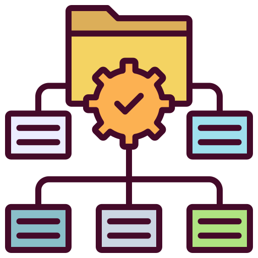 estructura de datos icono gratis