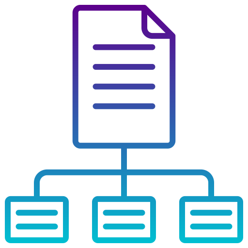 datos estructurados icono gratis