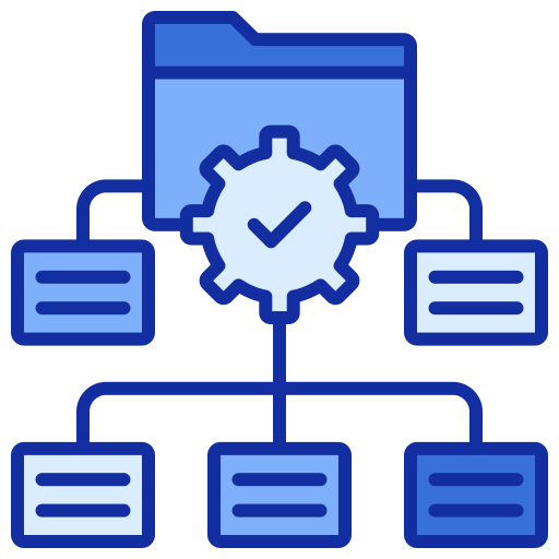 estructura de datos icono gratis