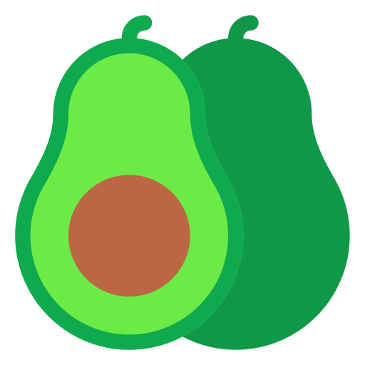Avocado free icon