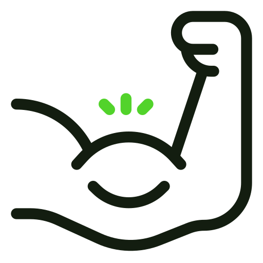 músculo icono gratis