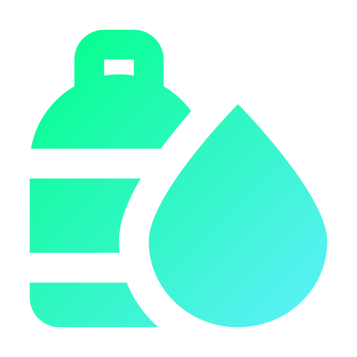 botella de agua icono gratis