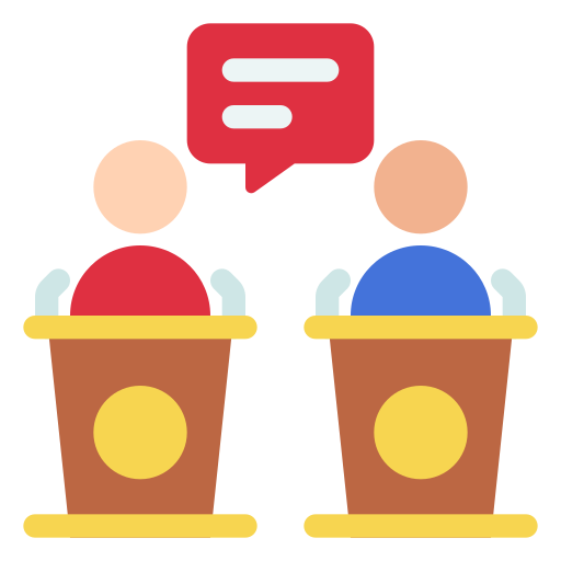 Debate free icon