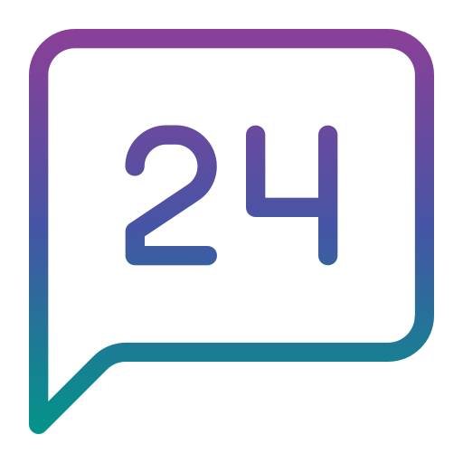 24 hours free icon 24 hours free icon