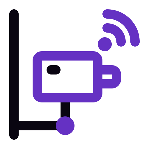 circuito cerrado de televisión icono gratis