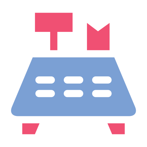 Cash register free icon