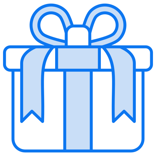 caja de regalo icono gratis