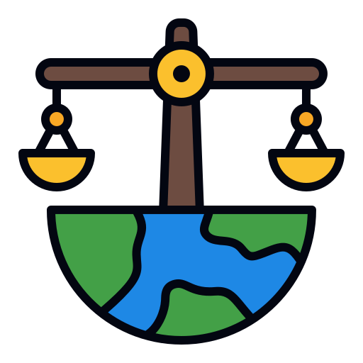 derecho internacional icono gratis