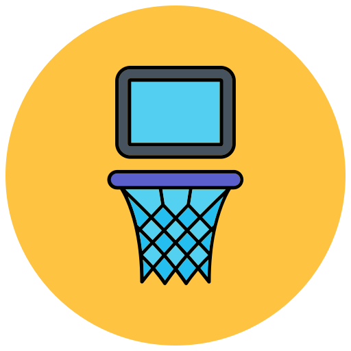 aro de baloncesto icono gratis