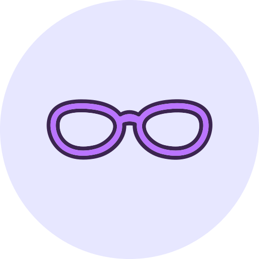 Reading glasses free icon