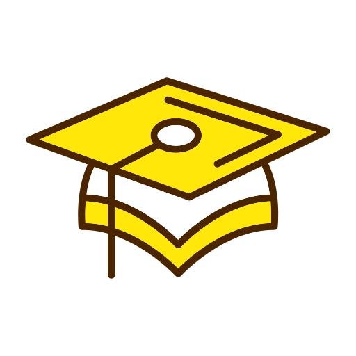 gorro de graduación icono gratis