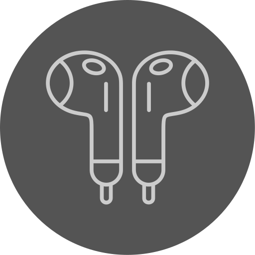 Earphones free icon