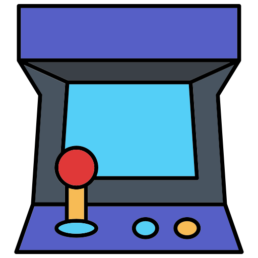 maquina arcade icono gratis