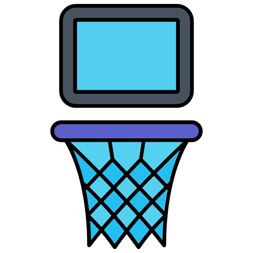 aro de baloncesto icono gratis