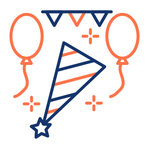 Party free icon