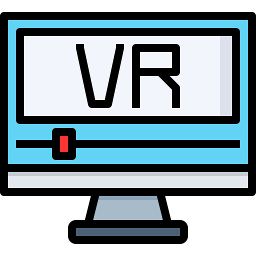 Vr icono gratis