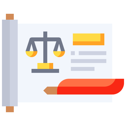 Law Justicon Flat icon