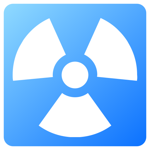 radiación icono gratis