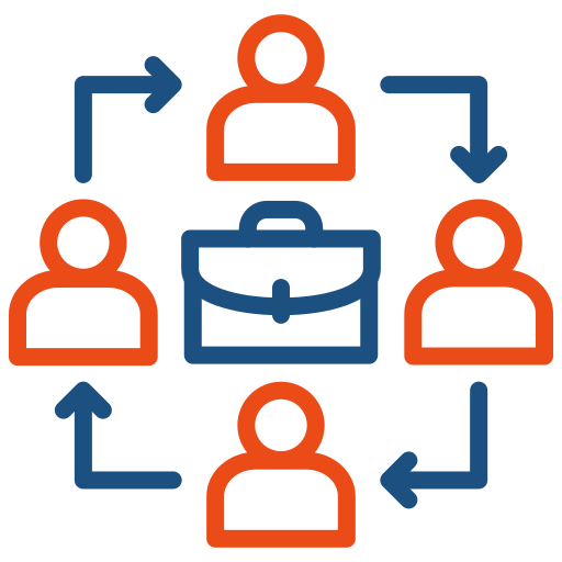 Outsourcing free icon