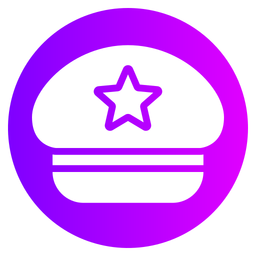 sombrero militar icono gratis