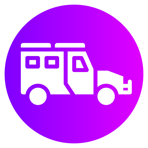 vehículo militar icono gratis