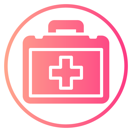 trousse de secours Icône gratuit trousse de secours Icône gratuit