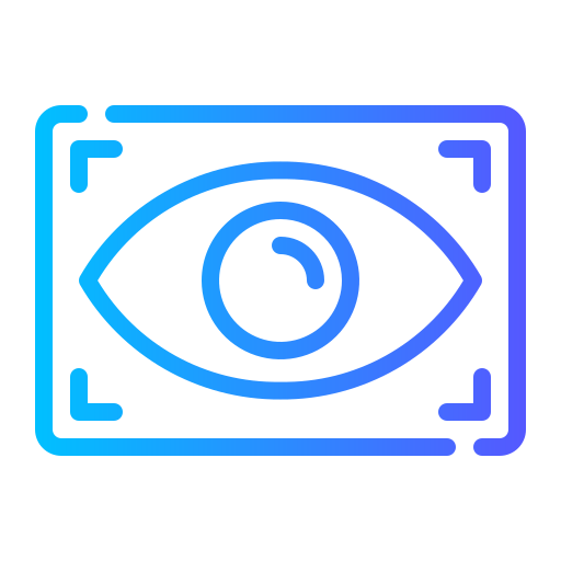 visión icono gratis
