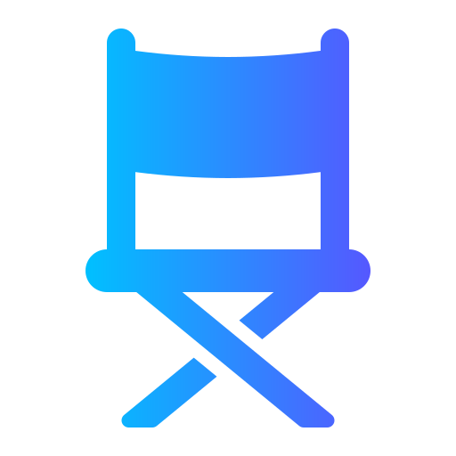 silla de director icono gratis