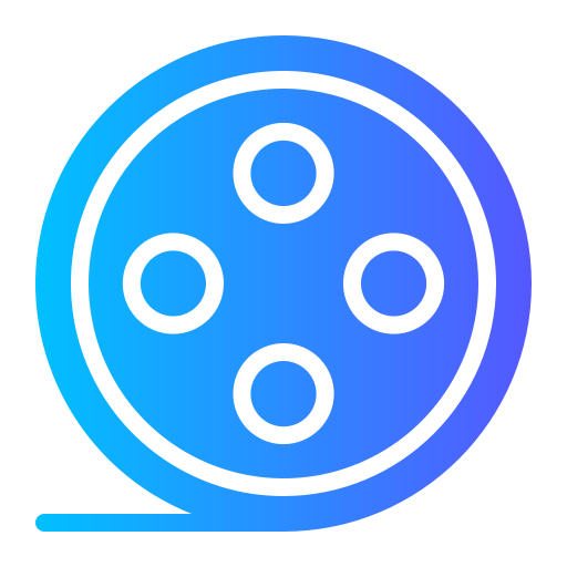 rollo de película icono gratis