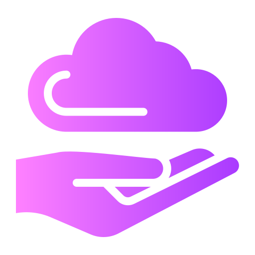 servicio en la nube icono gratis