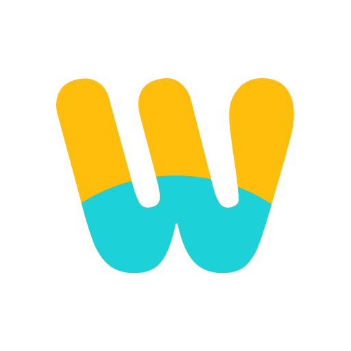 letra w icono gratis