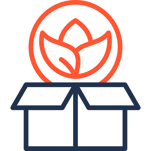 Öko-verpackung kostenlos Icon Öko-verpackung kostenlos Icon