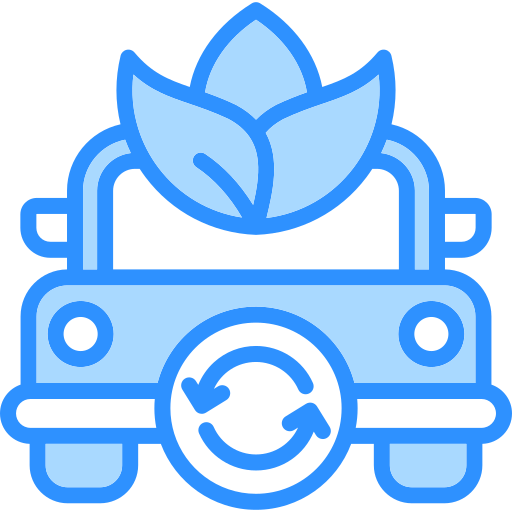 transporte sostenible icono gratis