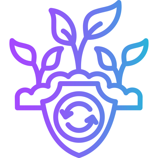 agricultura sostenible icono gratis