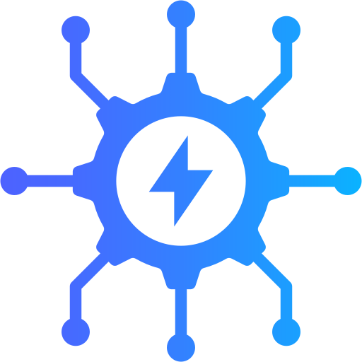 sistema energético icono gratis