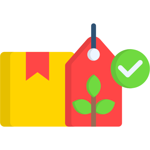 Eco tag free icon Eco tag free icon