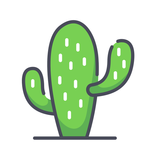 planta cacto grátis ícone