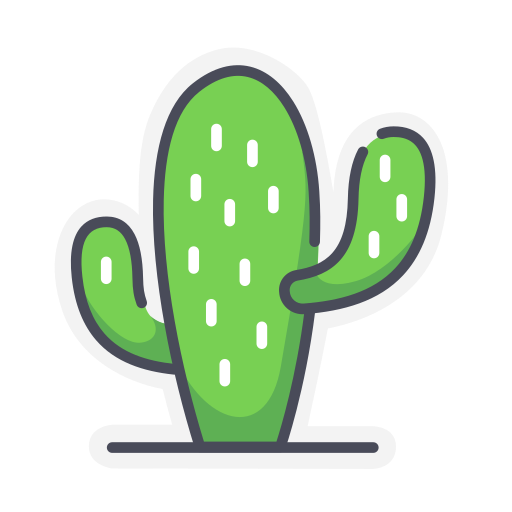 planta cacto grátis ícone